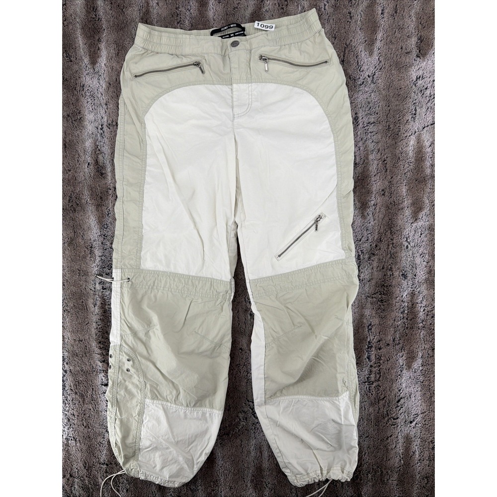 Urban Outfitters Silence + Noise Pants Unisex M Parachute Y2K Baggy Zip